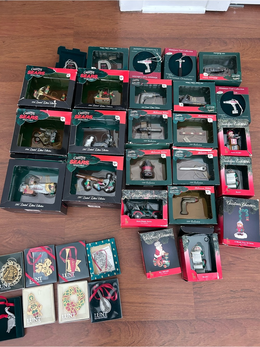 Vintage Sears tool ornaments